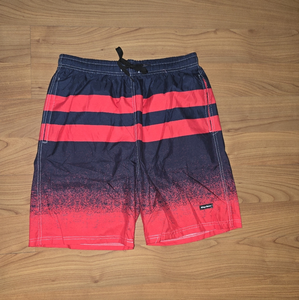 Navy and Pink Swimming Shorts New Sz Medium